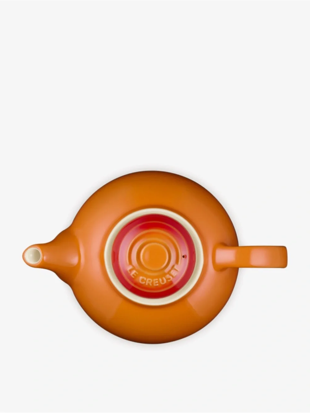 NEW Orange Foame Ceramic Teapot Classic Home Kitchen Tea ware